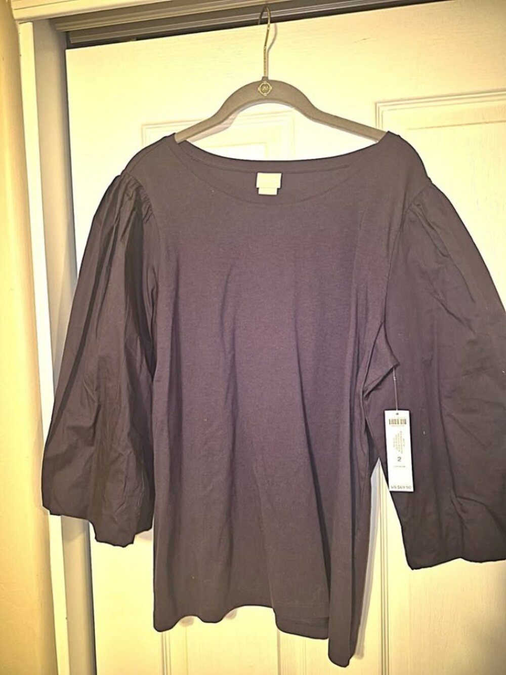 Chico's Poplin Blouse